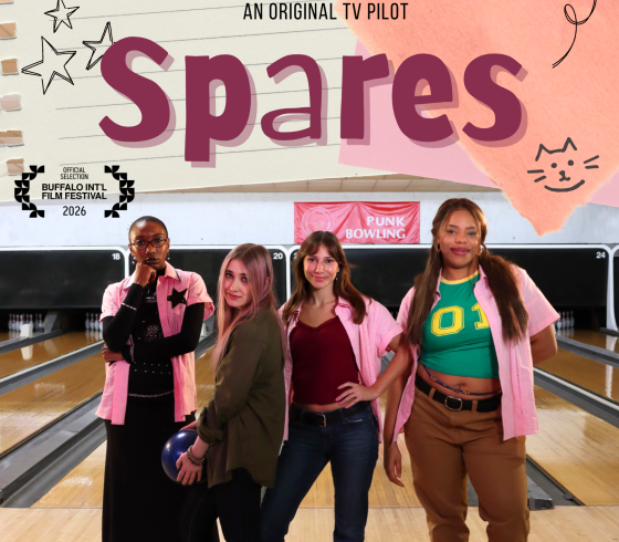Poster promoting the TV pilot Spares