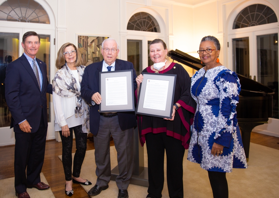 Robert Zak, Karen Christmann, Bob Christmann, Kathy Christmann, Katherine Conway Turner